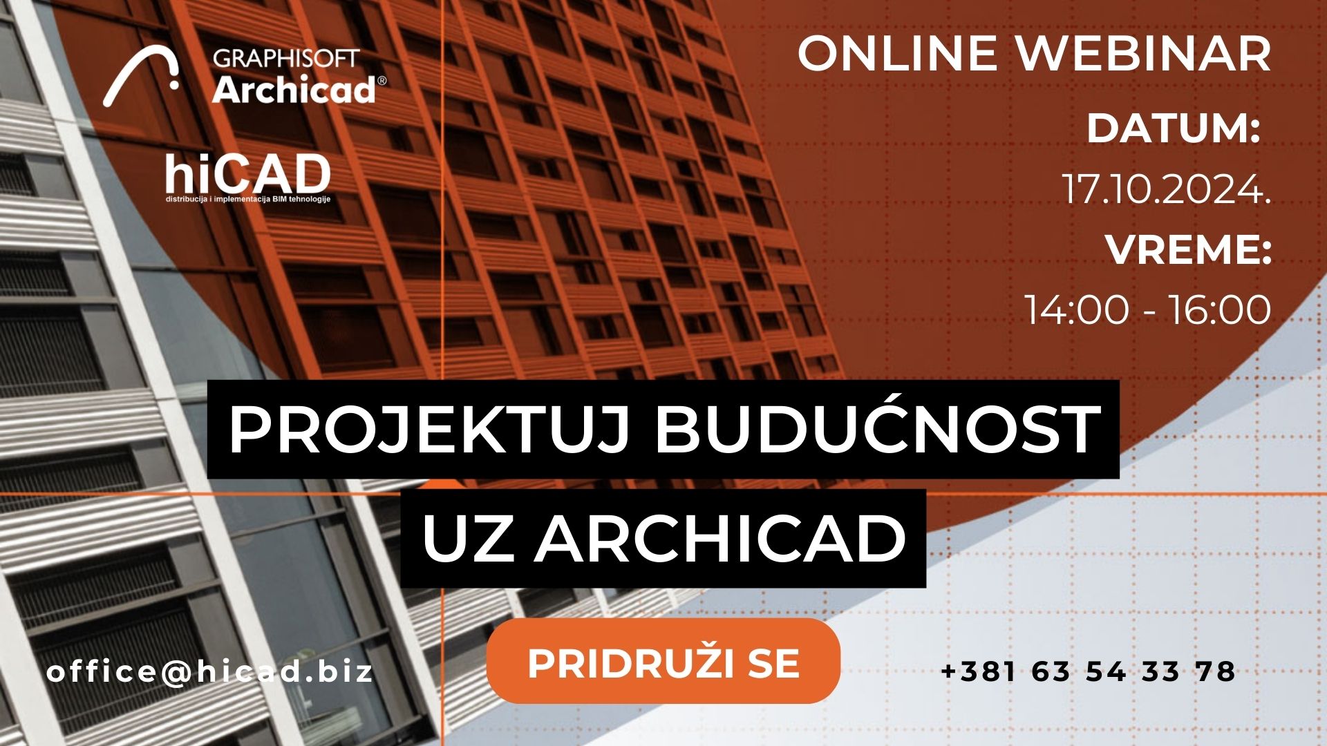 Projektuj budućnost uz Archicad • hiCAD doo