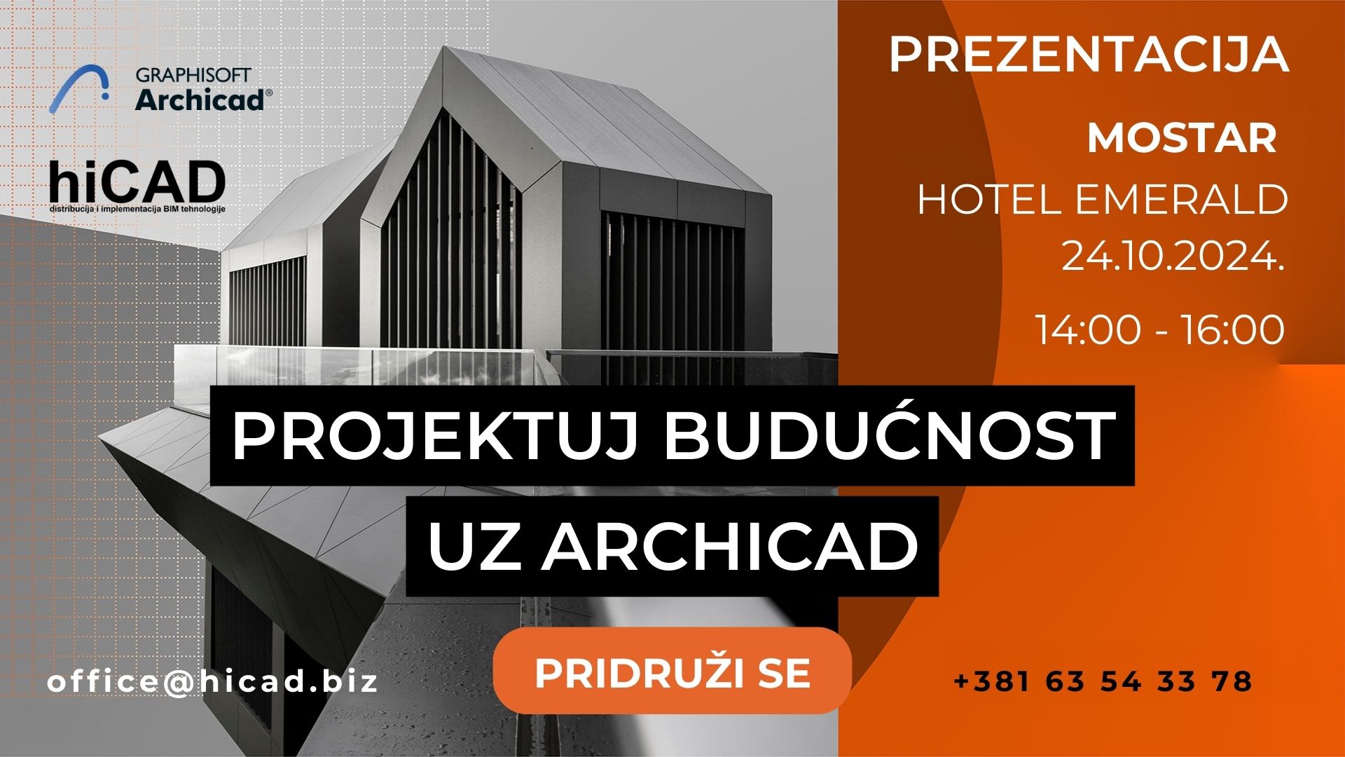 Projektuj budućnost uz Archicad - Prezentacija u Mostaru